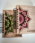 Cuaderno mandala personalizado 🌿