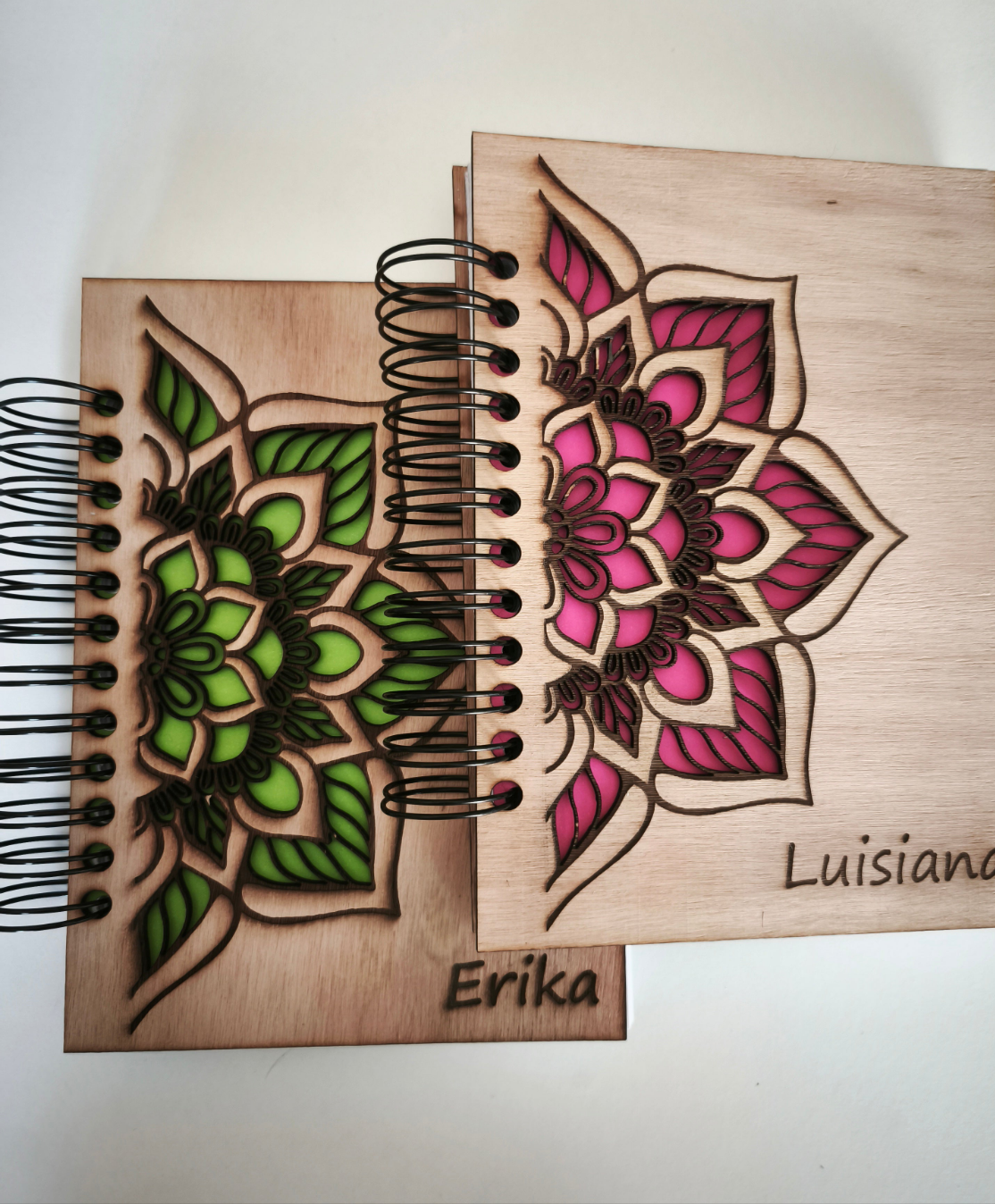 Cuaderno mandala personalizado 🌿