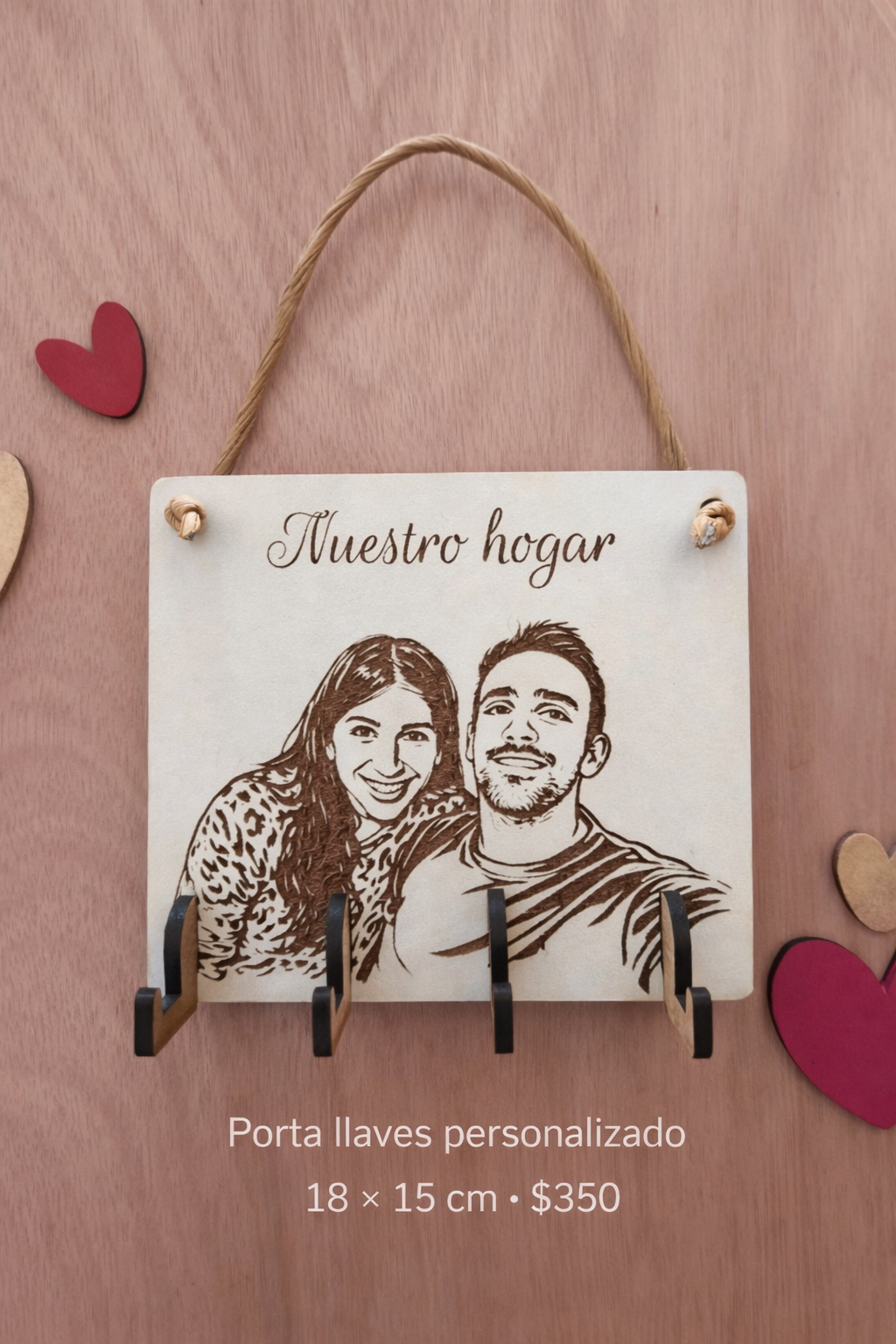 Porta llaves personalizado